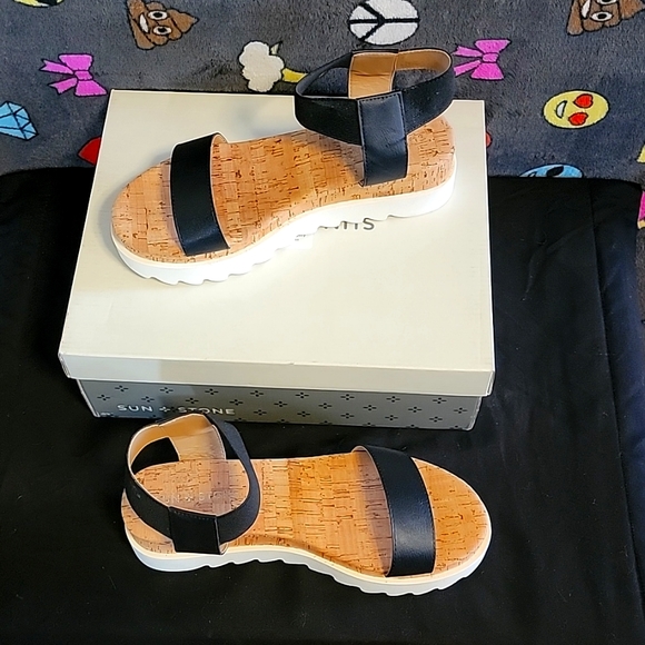 Sun Stone Shoes - Sun and stone Malanyy platform sandal